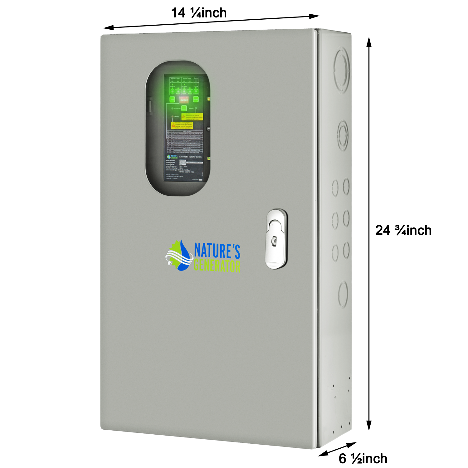 50A Automatic Generator Transfer Switch