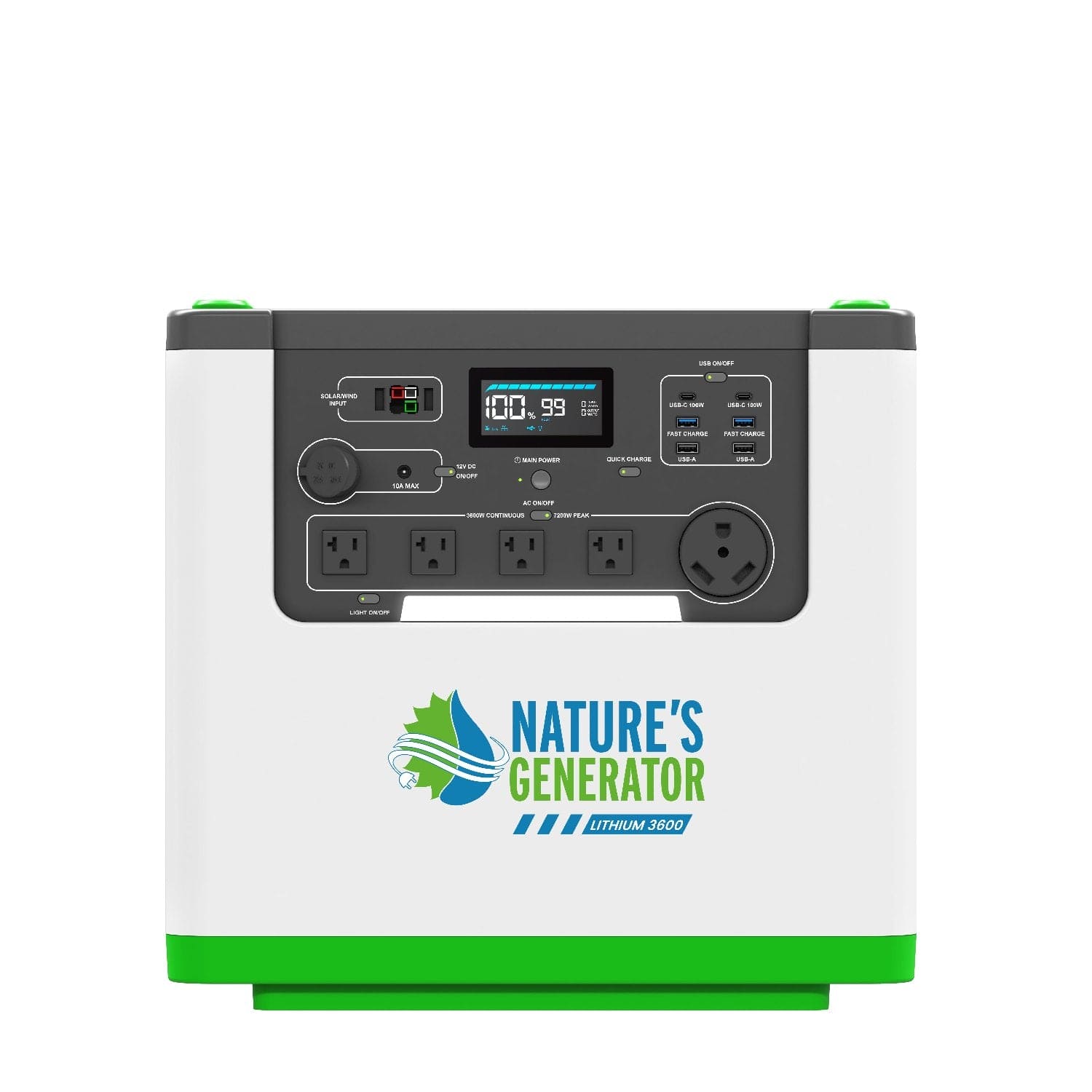 Nature's Generator Lithium 3600 Power Station