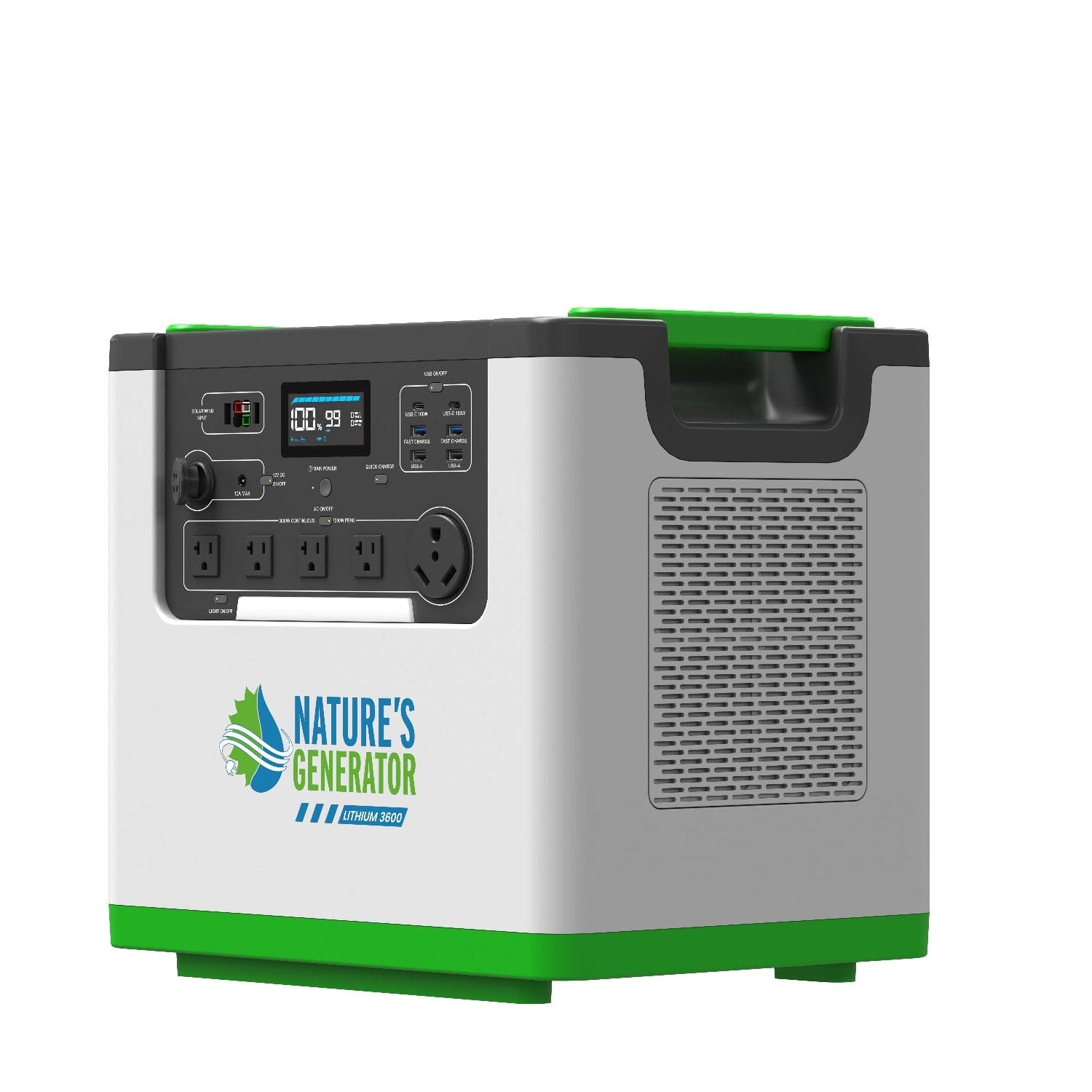 Nature's Generator Lithium 3600 Solar Generator