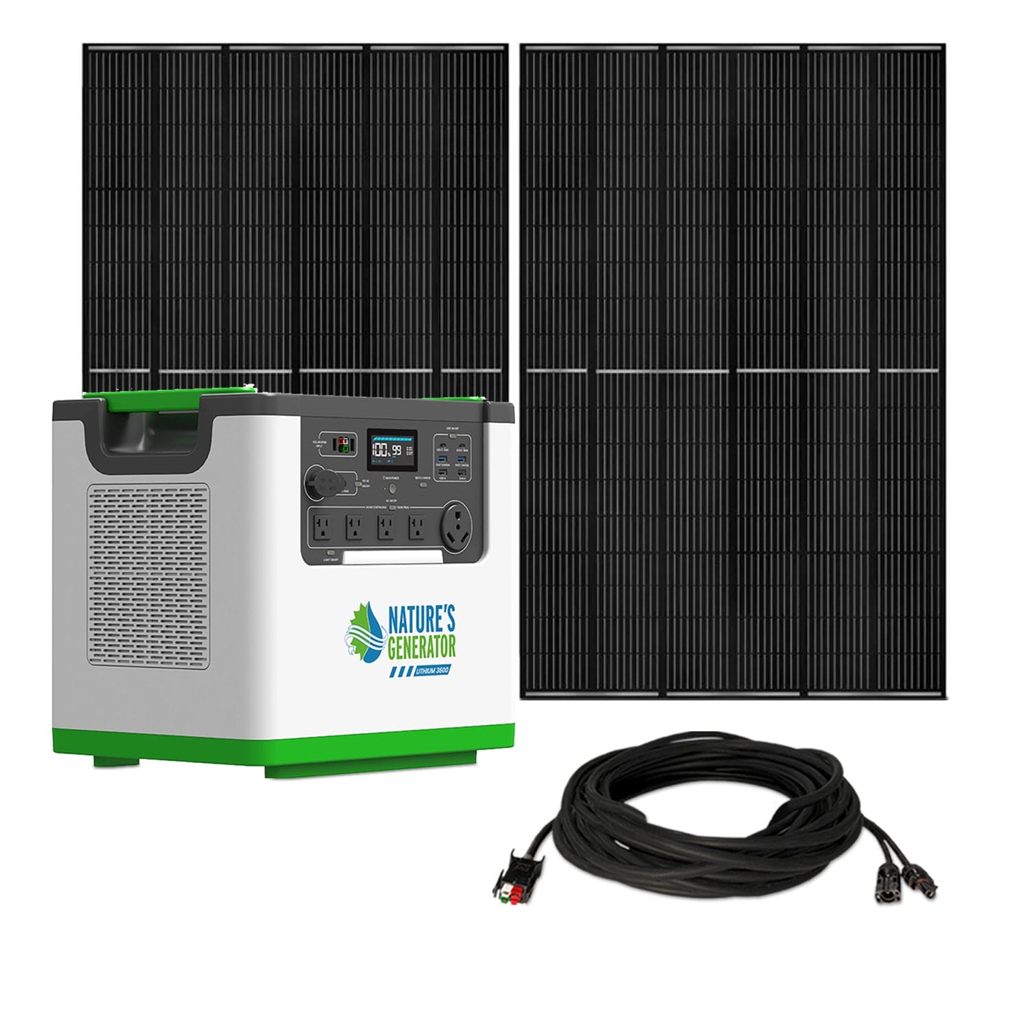 Nature's Generator Lithium 3600 Solar Generator