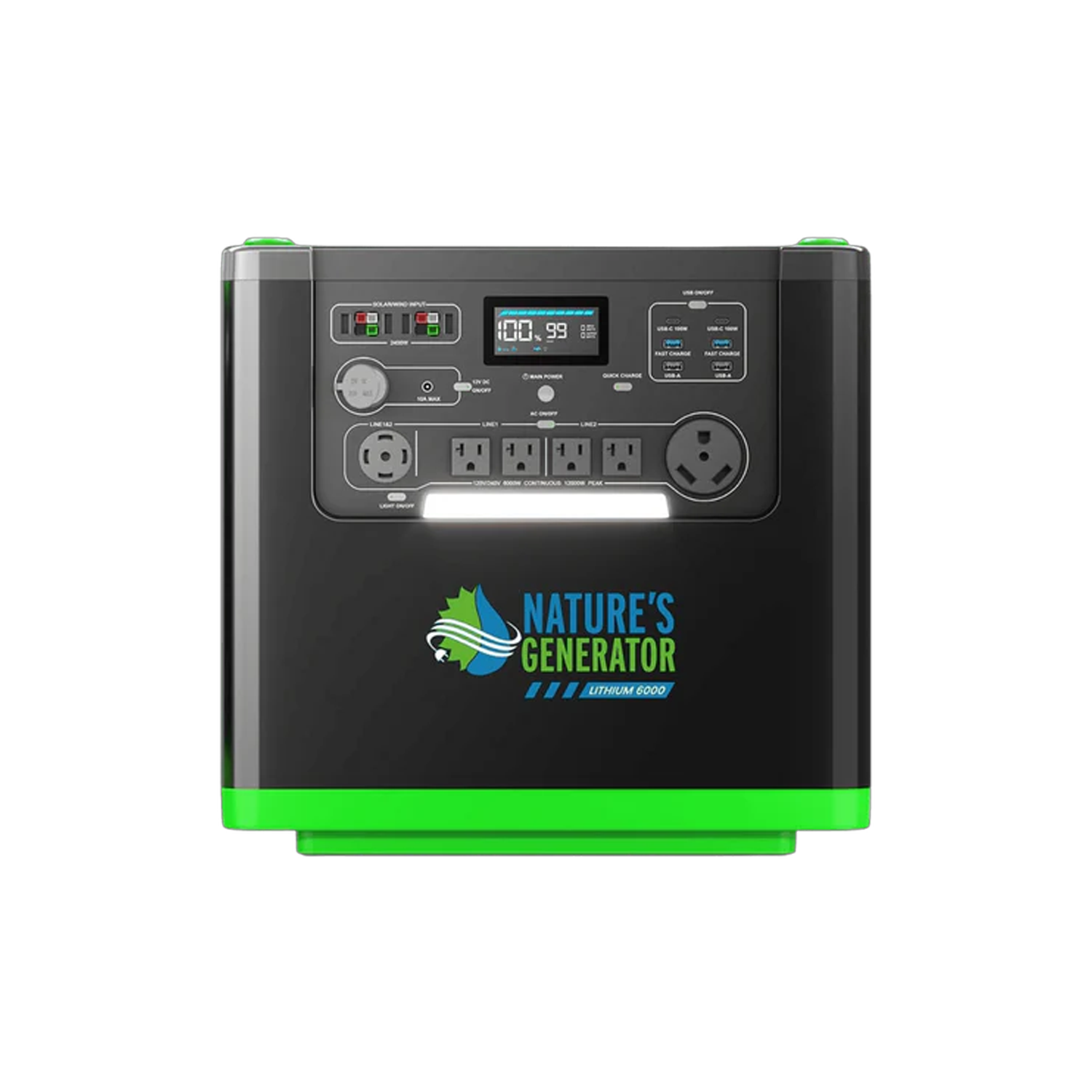 Nature's Generator Lithium 6000 Power Station