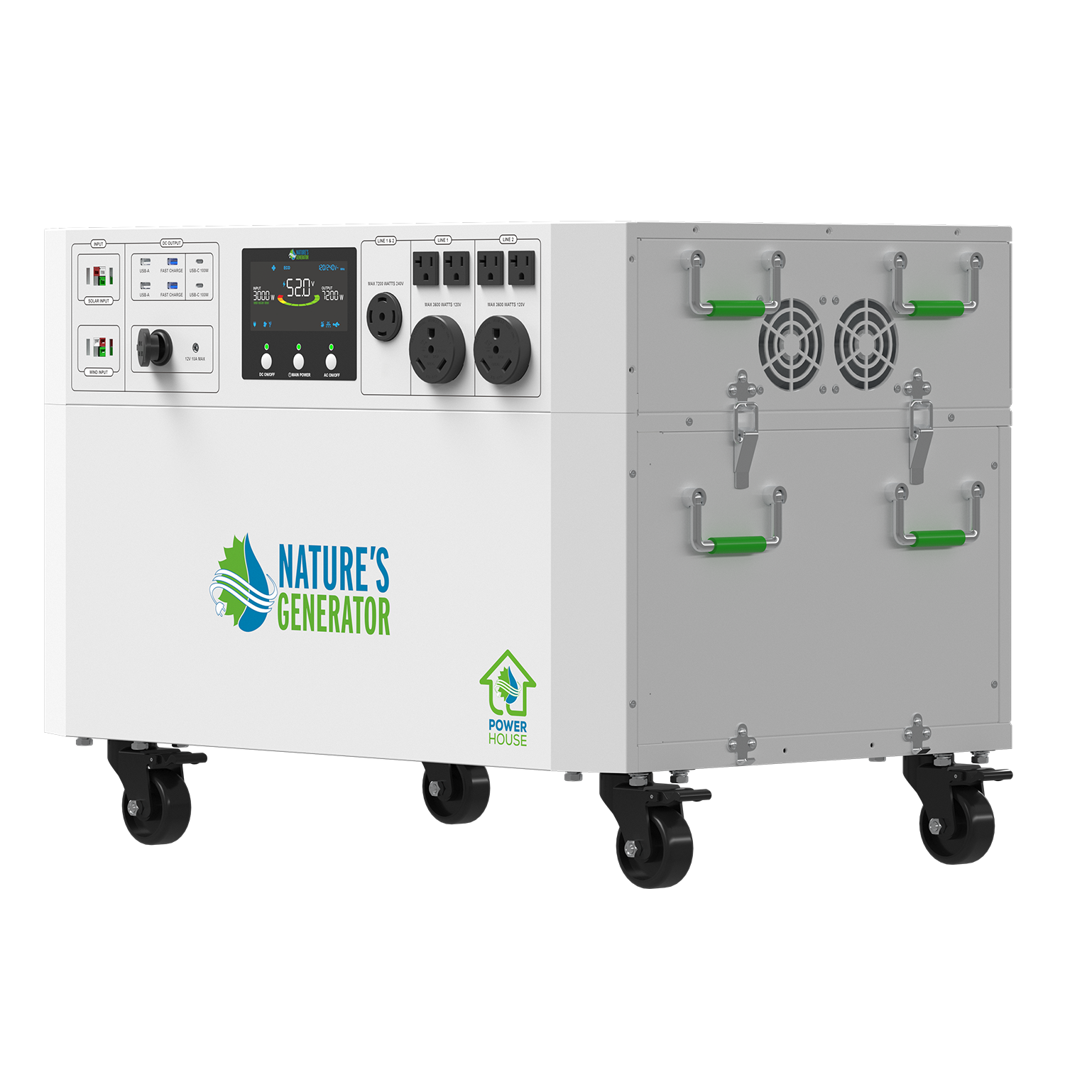 Powerhouse V2 Solar and Wind Generator