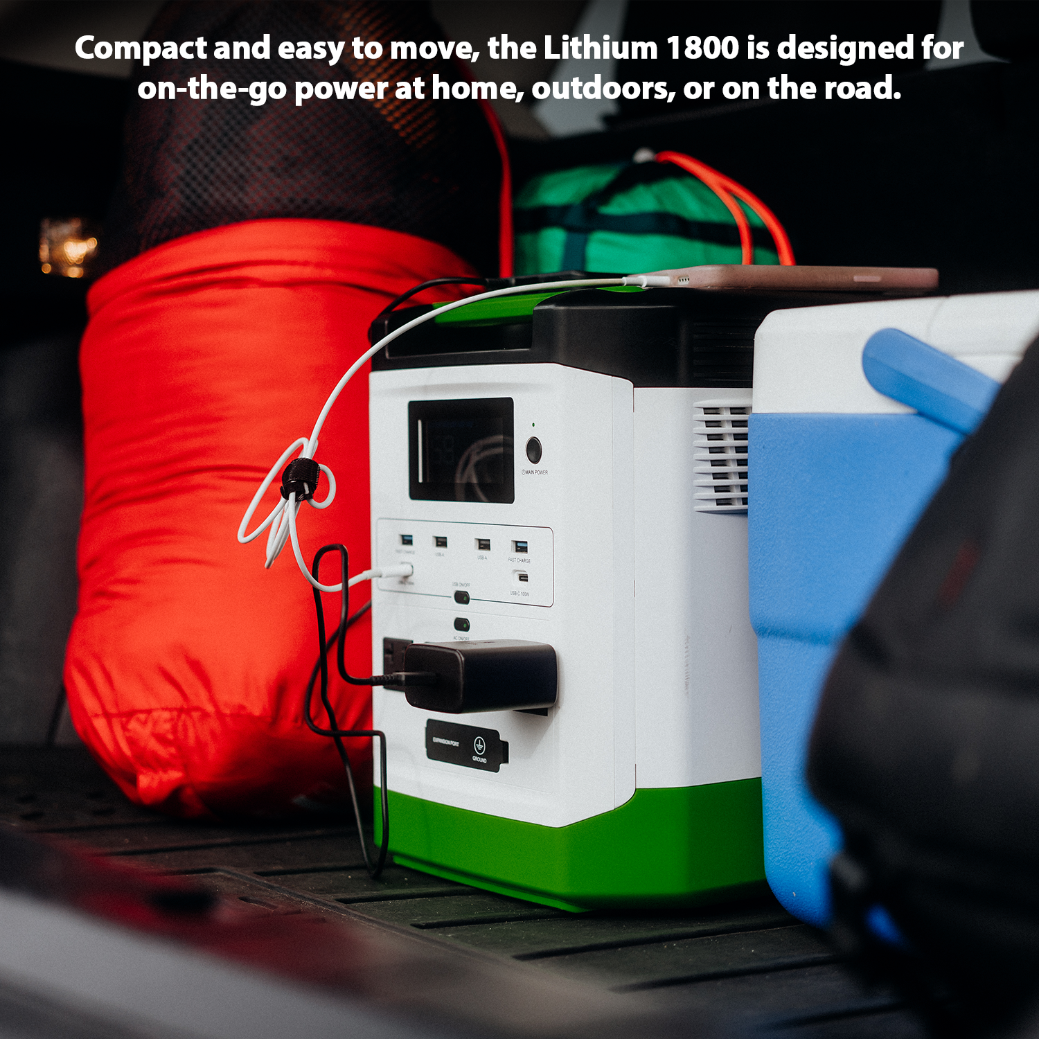 High Capacity Lithium 1800 Solar Generator