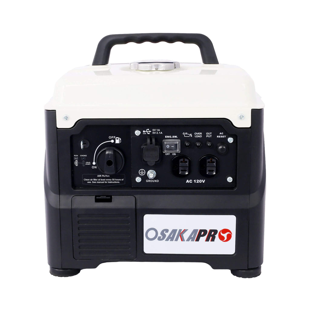 Heavy-Duty 1200W Ultra-Quiet Portable Gas Engine Inverter Generator (SAK54675)
