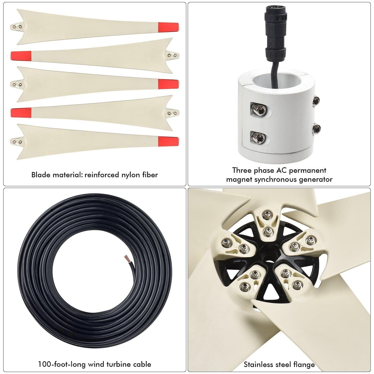 Nature's Generator 150W Wind Turbine