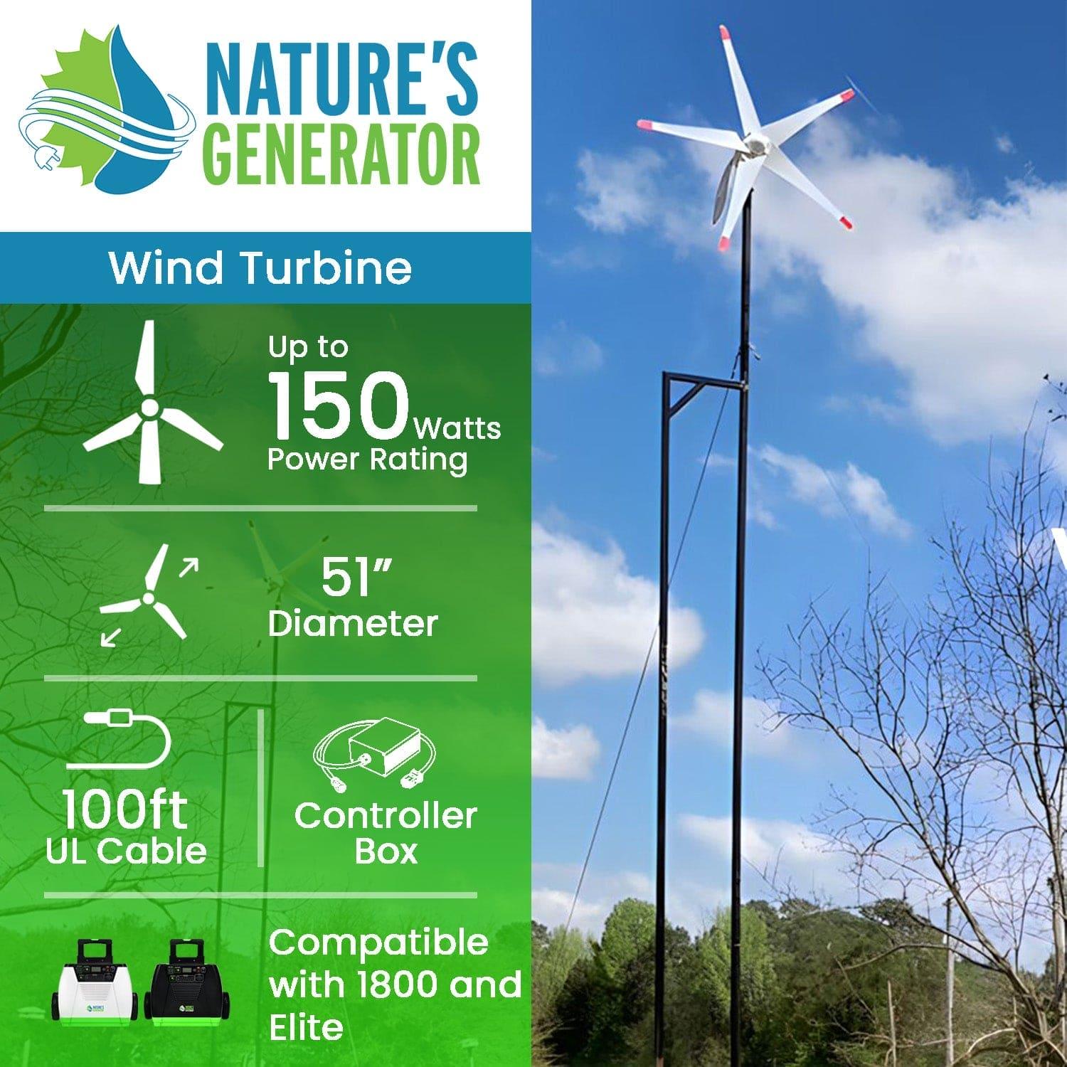 Nature's Generator 150W Wind Turbine